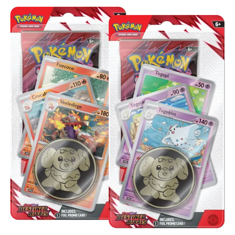Pokémon Destined Rivals (SV10) - Premium Checklane Blister - englisch