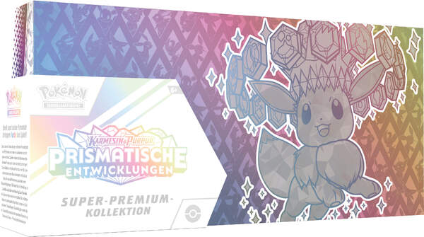 Pokemon Prismatische Entwicklungen Super Premium Kollektion - deutsch (Vorbestellung)