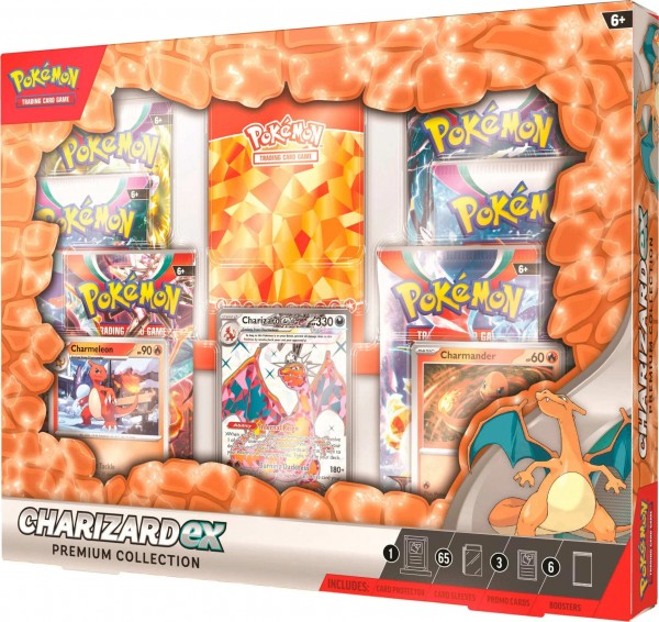Pokémon Glurak EX Premium Kollektion DE