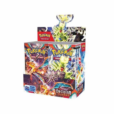 Pokémon Obsidianflammen 36er Booster Display EN