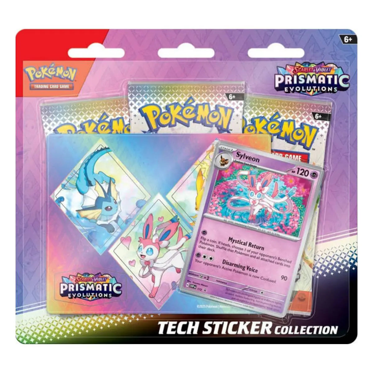 Pokémon Prismatische Entwicklungen Tech-Sticker Kollektion DE