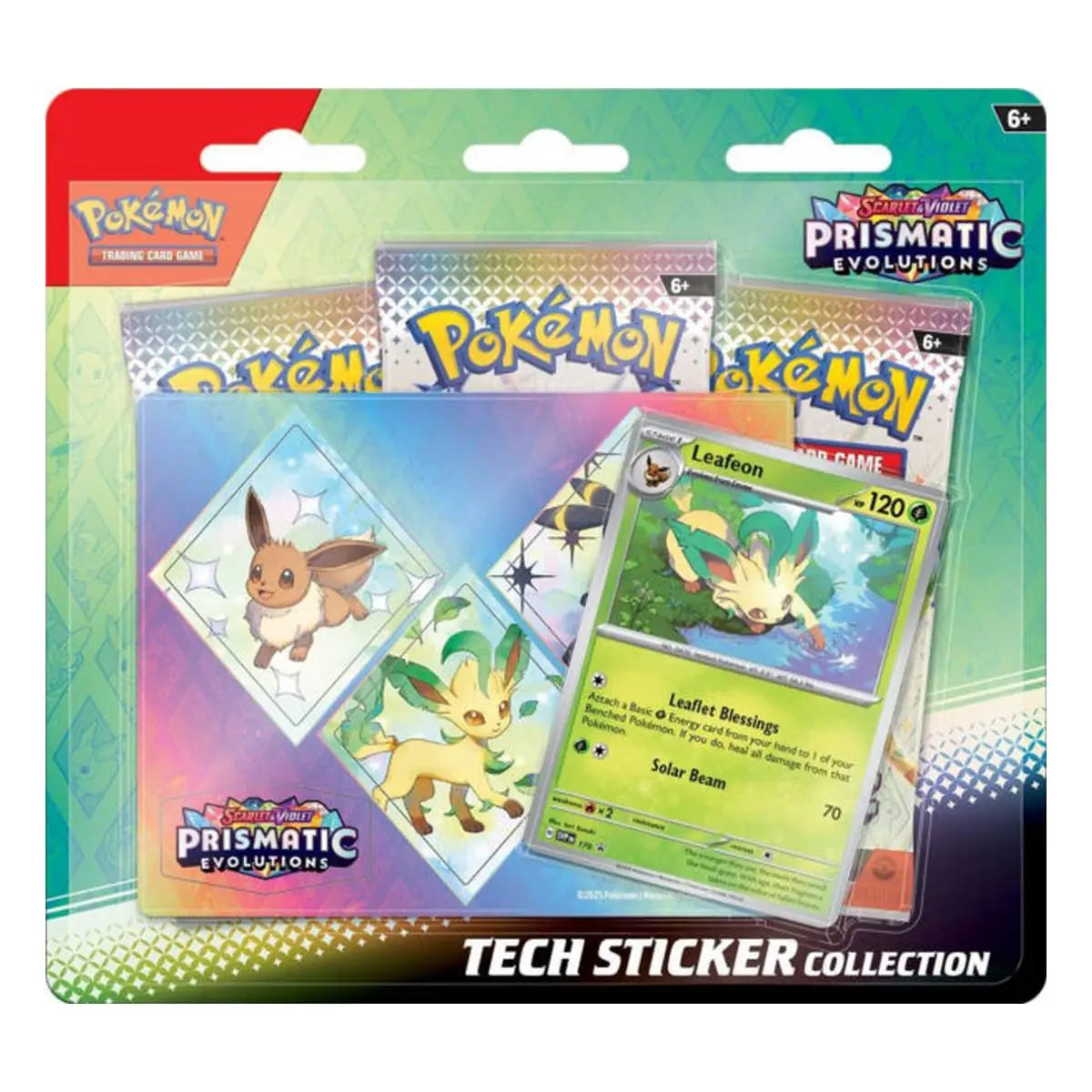Pokémon Prismatische Entwicklungen Tech-Sticker Kollektion DE