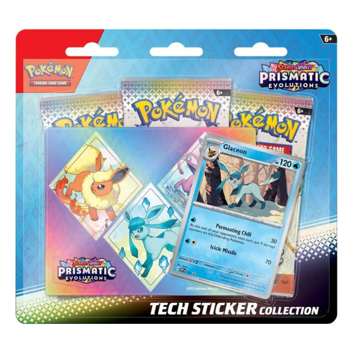 Pokémon Prismatische Entwicklungen Tech-Sticker Kollektion DE