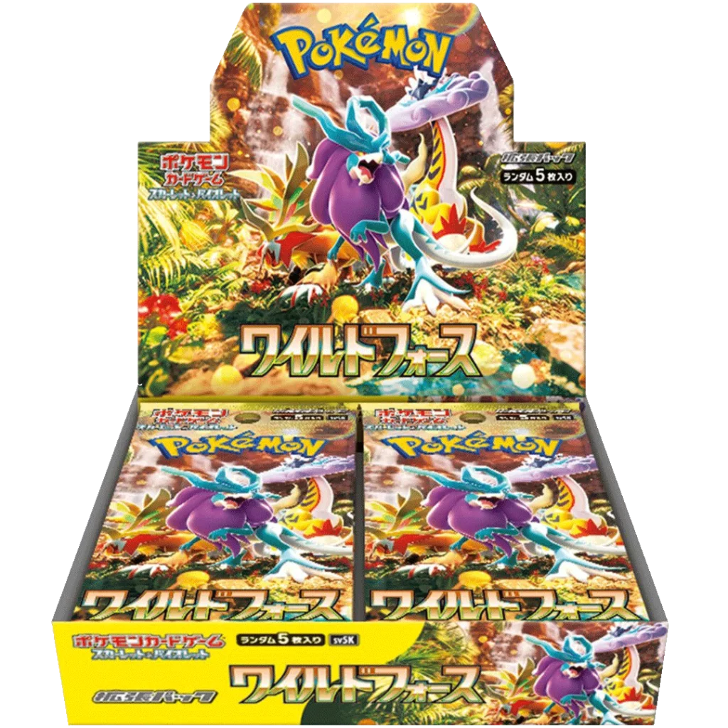 Pokemon Wild Force sv5k Display - japanisch