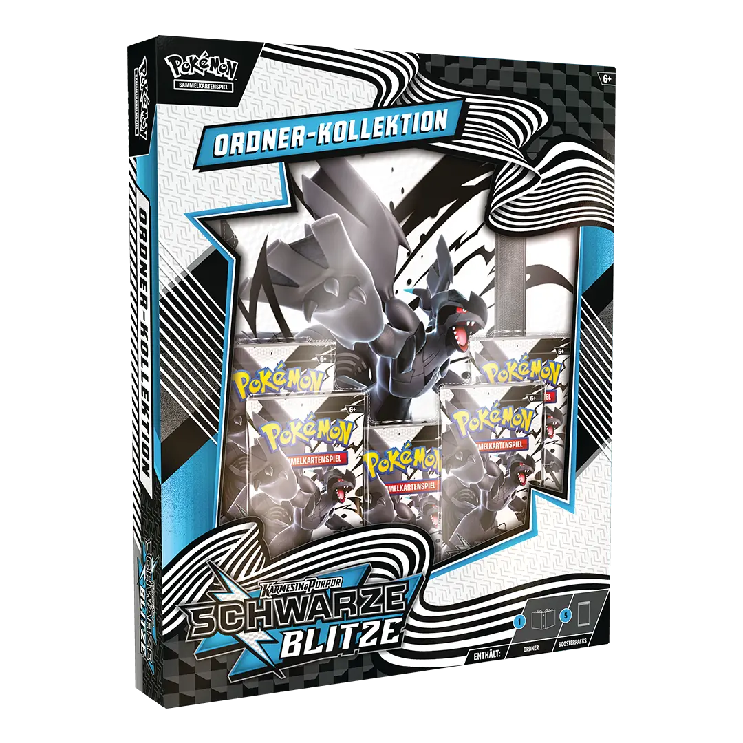 Pokémon TCG: Schwarze Blitze (KP10.5) - Ordner-Kollektion (DE) (Vorbestellung)