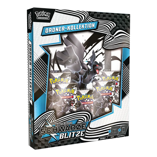 Pokémon TCG: Schwarze Blitze (KP10.5) - Ordner-Kollektion (DE) (Vorbestellung)